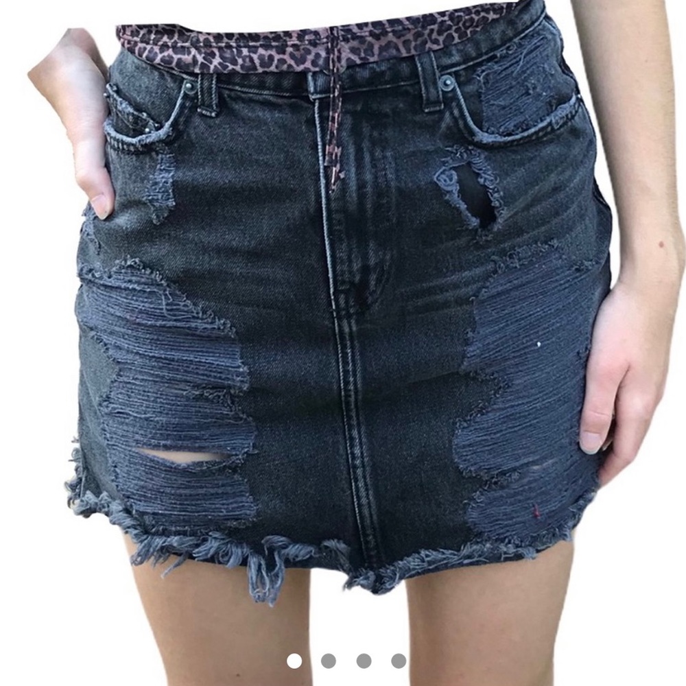 Carmar denim skirt